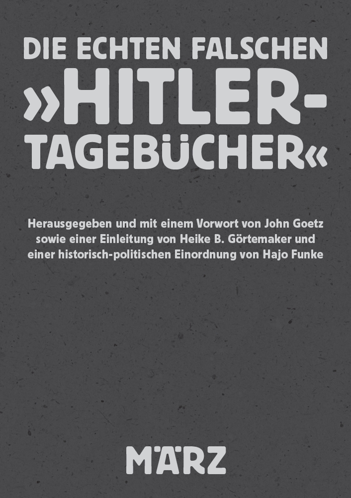 Cover "Hitler-Tagebücher"