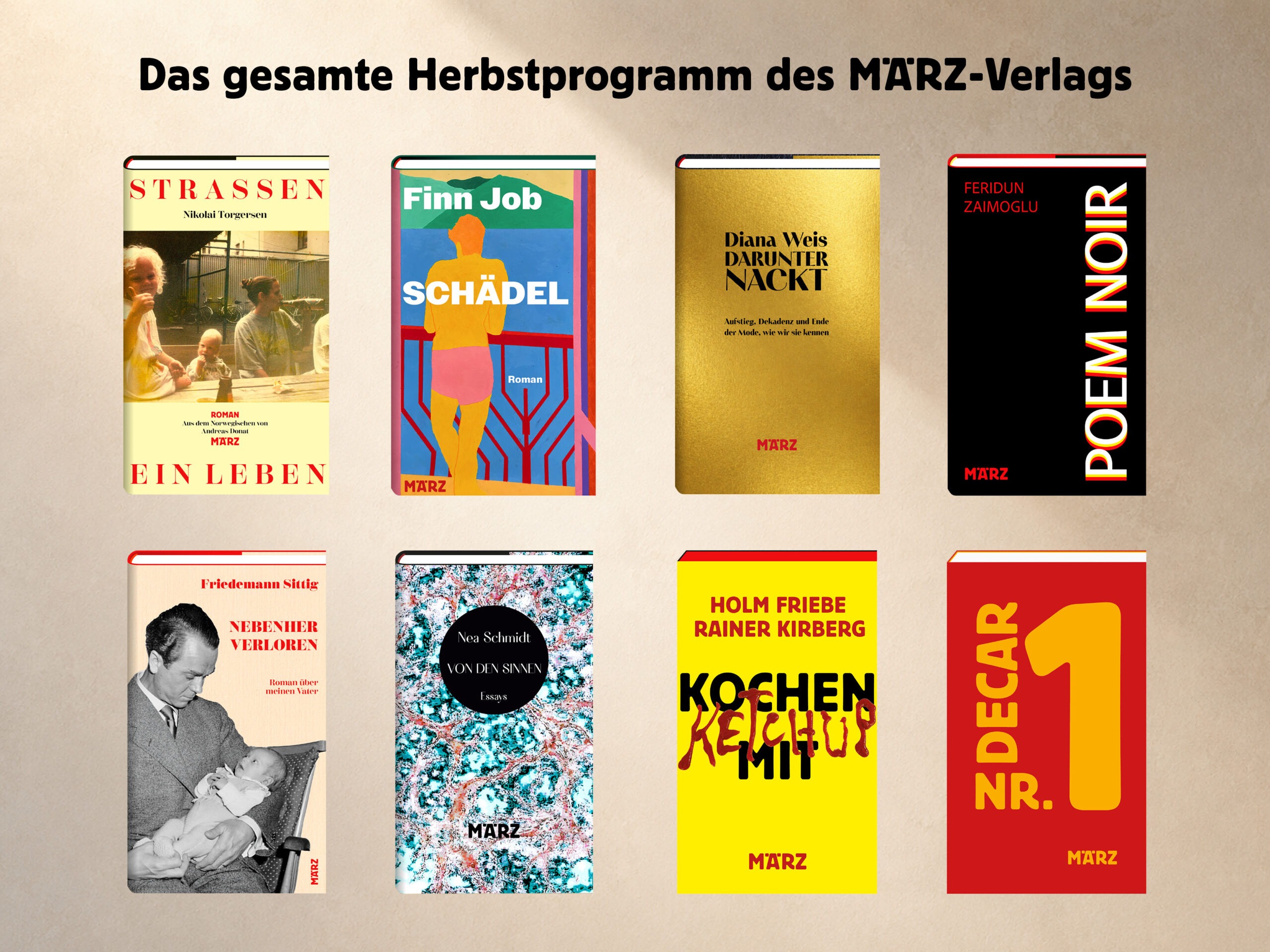 MÄRZ Herbstprogramm 2026 MÄRZ Herbstprogramm 2026